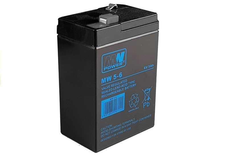AGM Gel Batterie 6V 5Ah Für Elektrofahrzeuge Und Spielzeug