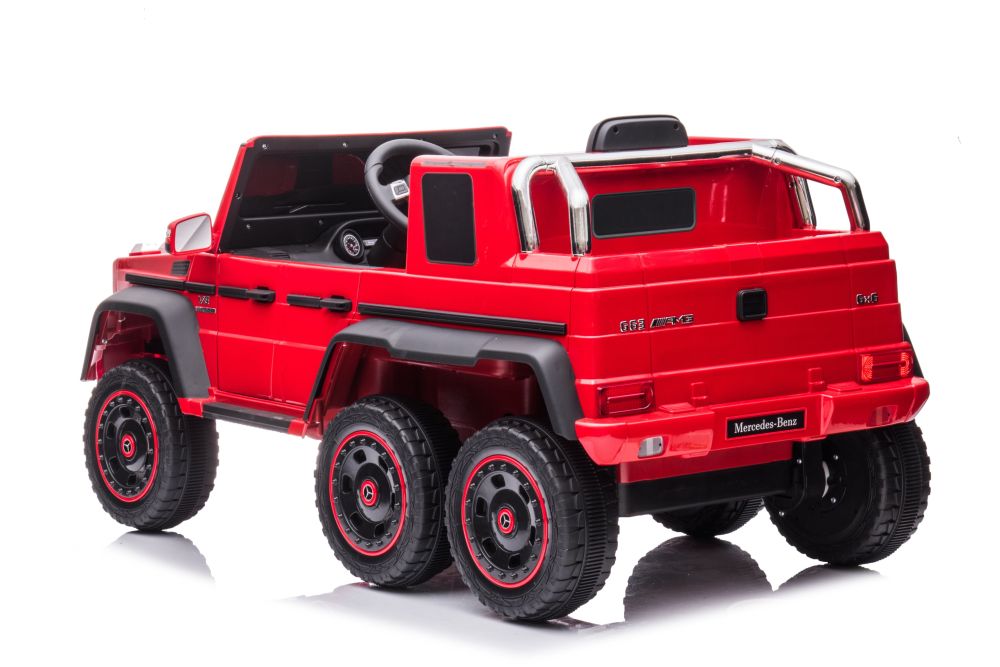 Elektro Kinderauto Mercedes Benz G63 Rot