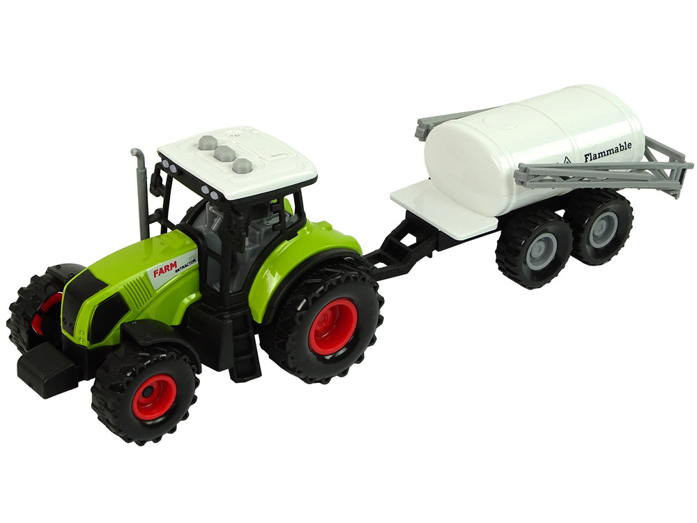 Drei Traktor-Anhänger Sprayer Bauernhof Traktor Set