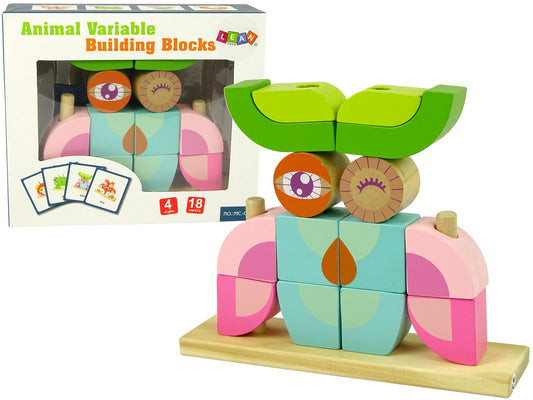Kreatives räumliches Holzpuzzle Eule 3D