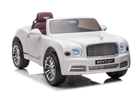 Elektro Kinderauto Bentley Mulsanne Weiß