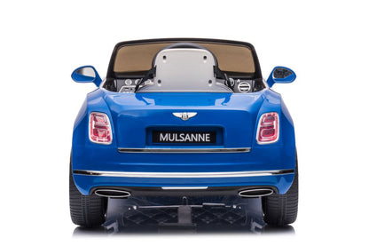 Elektro Kinderauto Bentley Mulsanne Blau Lackiert