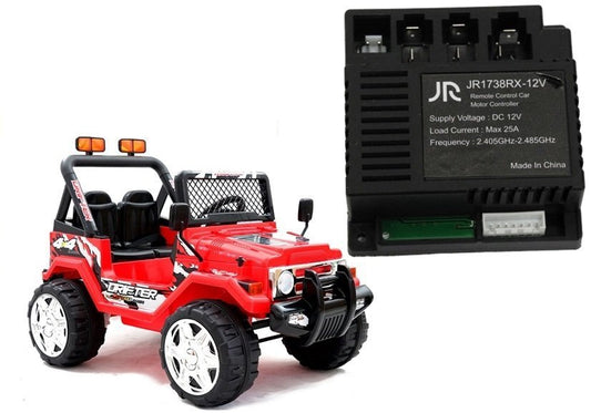 Central module for electric drive on car Jeep Raptor