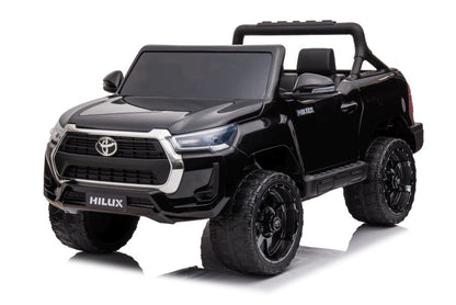 Elektro Kinderauto Toyota Hilux DK-HL860 Schwarz 4x45W 3-Gang-System