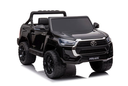 Elektro Kinderauto Toyota Hilux DK-HL860 Schwarz 4x45W 3-Gang-System