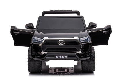 Elektro Kinderauto Toyota Hilux DK-HL860 Schwarz 4x45W 3-Gang-System