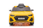 Electric Children's Car Audi RS6 BRD-2118 Yellow