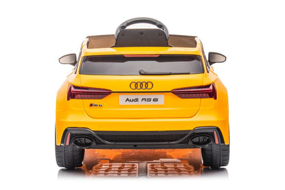 Electric Children's Car Audi RS6 BRD-2118 Yellow