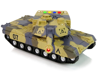 Militärpanzer 1:16 Moro Brown Mit Sound Effekten
