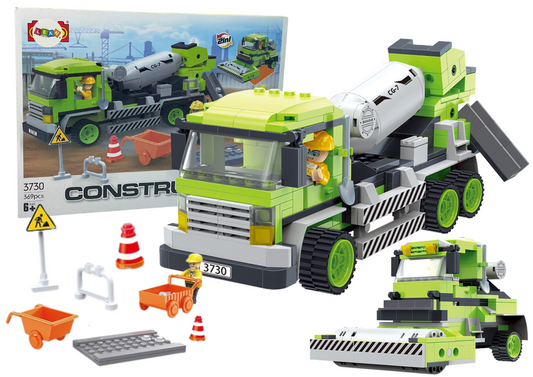 Großer Betonroller 369-teiliges Bauklotz-Set