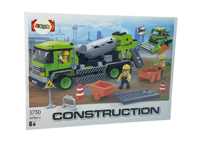 Großer Betonroller 369-teiliges Bauklotz-Set