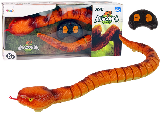 Ferngesteuerte Anakonda-Schlange 70 cm Spielzeug für Kinder ab 6 Jahren