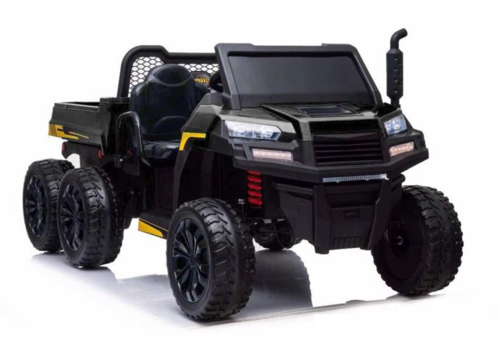 Elektro Kinderauto Bulldog 4x4 24V 2Sitzer Schwarz