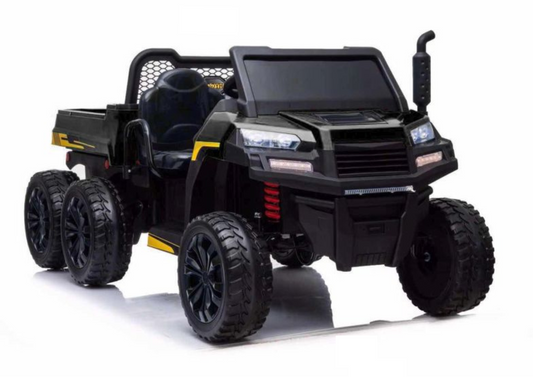 Elektro Kinderauto Bulldog 4x4 24V 2Sitzer Schwarz