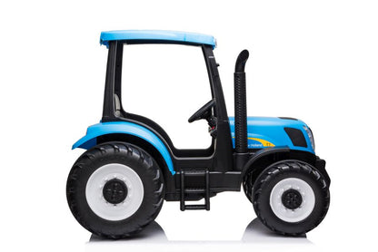 Elektro Kindertraktor New Holland A011 Blau 24V