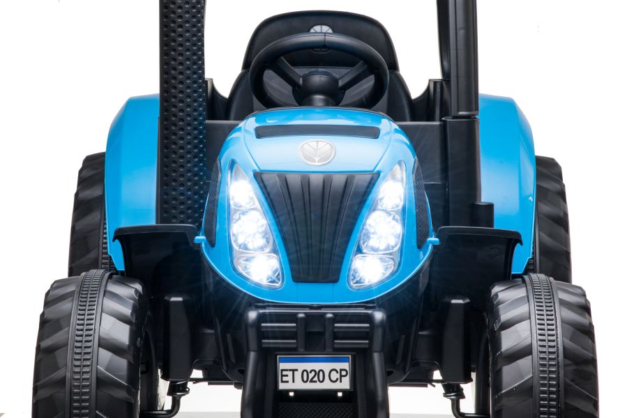 Elektro Kindertraktor New Holland A011 Blau 24V