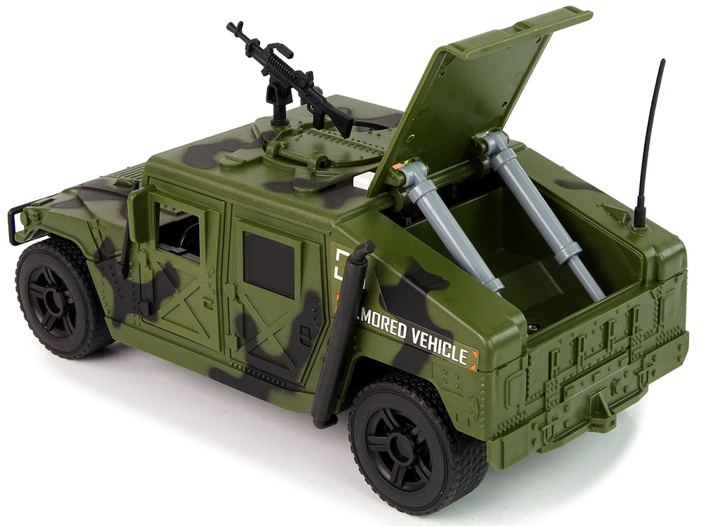 Militärfahrzeug Vorderradantrieb Dunkelmaro Spielzeug für Kinder ab 3 Jahren