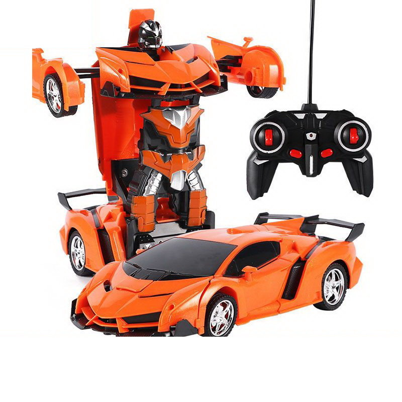 Ferngesteuertes Spielzeugauto Roboter 2-in-1 Transformator