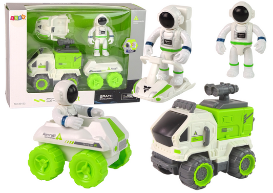 Kosmonauten Raumfahrzeug Set Spielzeug für Kinder Ab 3 Jahren