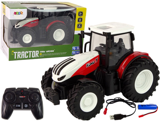 Traktor Landmaschine 1:24  2,4 GHz R/C-Fernsteuerung  Lichteffekte!
