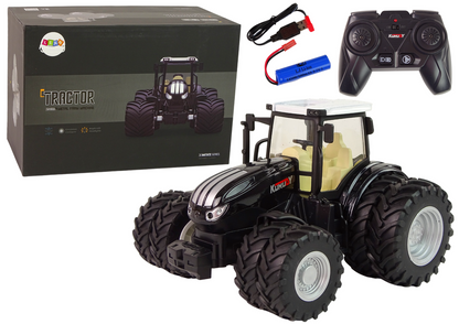 Ferngesteuerter Traktor R/C Schwarz 2.4G Metall Spielzeug