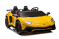 Elektro Kinderauto Lamborghini XXL A8803 Gelb 24V