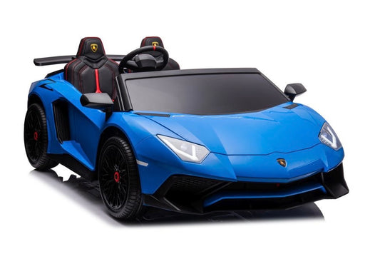 Elektro Kinderauto Lamborghini XXL Blau 24V 2Sitzer