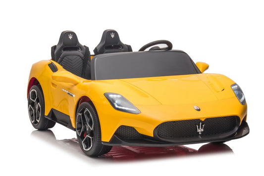 Elektro Kindermotorrad Maserati MC20 Gelb 24V 2Sitzer