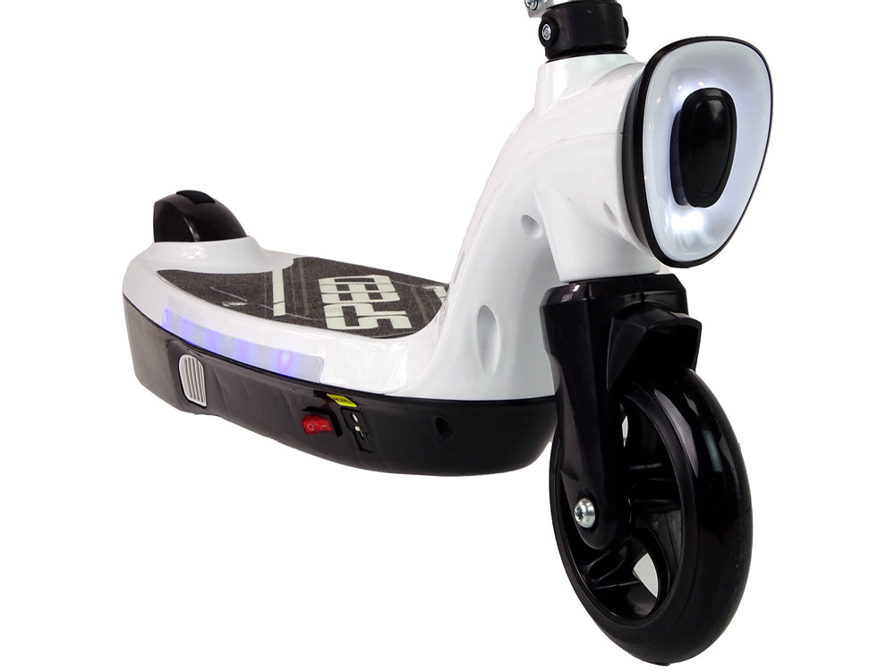 Elektro Kinderroller KL-168 Weiß 11 km/h