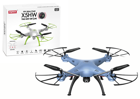 Ferngesteuerte Drohne X5HW SYMA Blau 50 Meter Reichweite