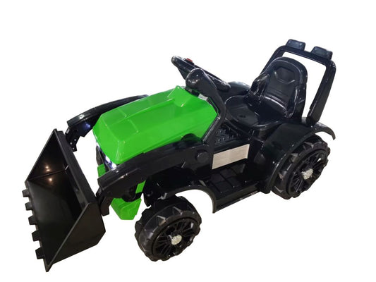 Elektrischer Aufsitztraktor ZP1001B Grün für Kinder ab 3 Jahren