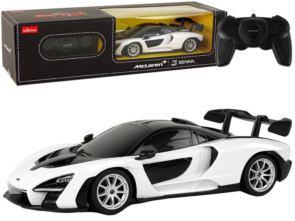 Ferngesteuertes Spielzeugauto McLaren 1:24 Rastar Weiß