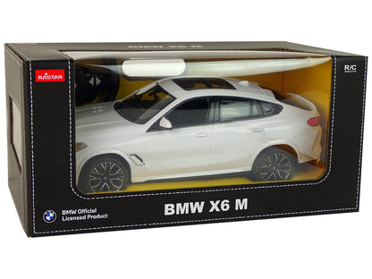 Car R/C Bmw X6 M 1:14 Rastar White