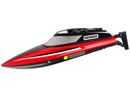 Ferngesteuertes RC Motorboot Rot 20 Bis 25 Kmh 2,4G