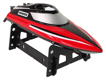 Ferngesteuertes RC Motorboot Rot 20 Bis 25 Kmh 2,4G