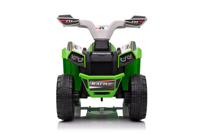 XMX630T green battery quad with trailer