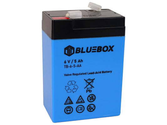 BLUEBOX VRLA AGM 6V 5Ah gel battery for car batteries