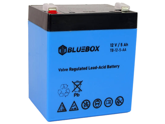 BLUEBOX VRLA AGM 12V 5Ah gel battery for car batteries