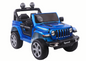 Elektro Kinderauto Jeep FT-938 Blau Lackiert 4x4