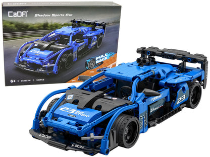 Spielzeug Eine Reihe Blauer Bausteine Baukasten 380 Teileset