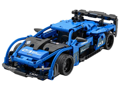 Spielzeug Eine Reihe Blauer Bausteine Baukasten 380 Teileset