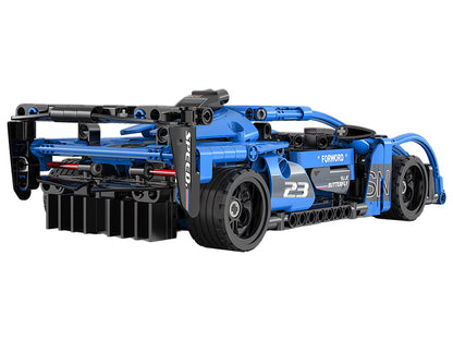 Spielzeug Eine Reihe Blauer Bausteine Baukasten 380 Teileset