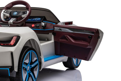 Elektro Kindermotorrad BMW I4 4x4 Weiß