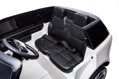 Elektro Kinderauto Range Rover DK-RR998 Weiß 24V 2Sitzer