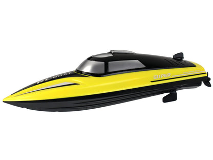Ferngesteuertes Motorboot R/C 2.4G Gelb
