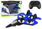 Ferngesteuertes RC-Drohnenflugzeug Blue Fighter Mit 360-Grad-Drehung