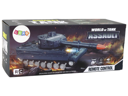 Ferngesteuerter Spielzeugpanzer 27 MHz Grün
