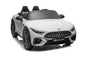 Elektro Kinderauto Mercedes AMG SL63 Weiß