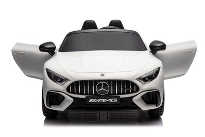 Elektro Kinderauto Mercedes AMG SL63 Weiß