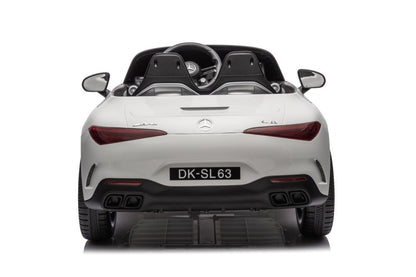 Elektro Kinderauto Mercedes AMG SL63 Weiß